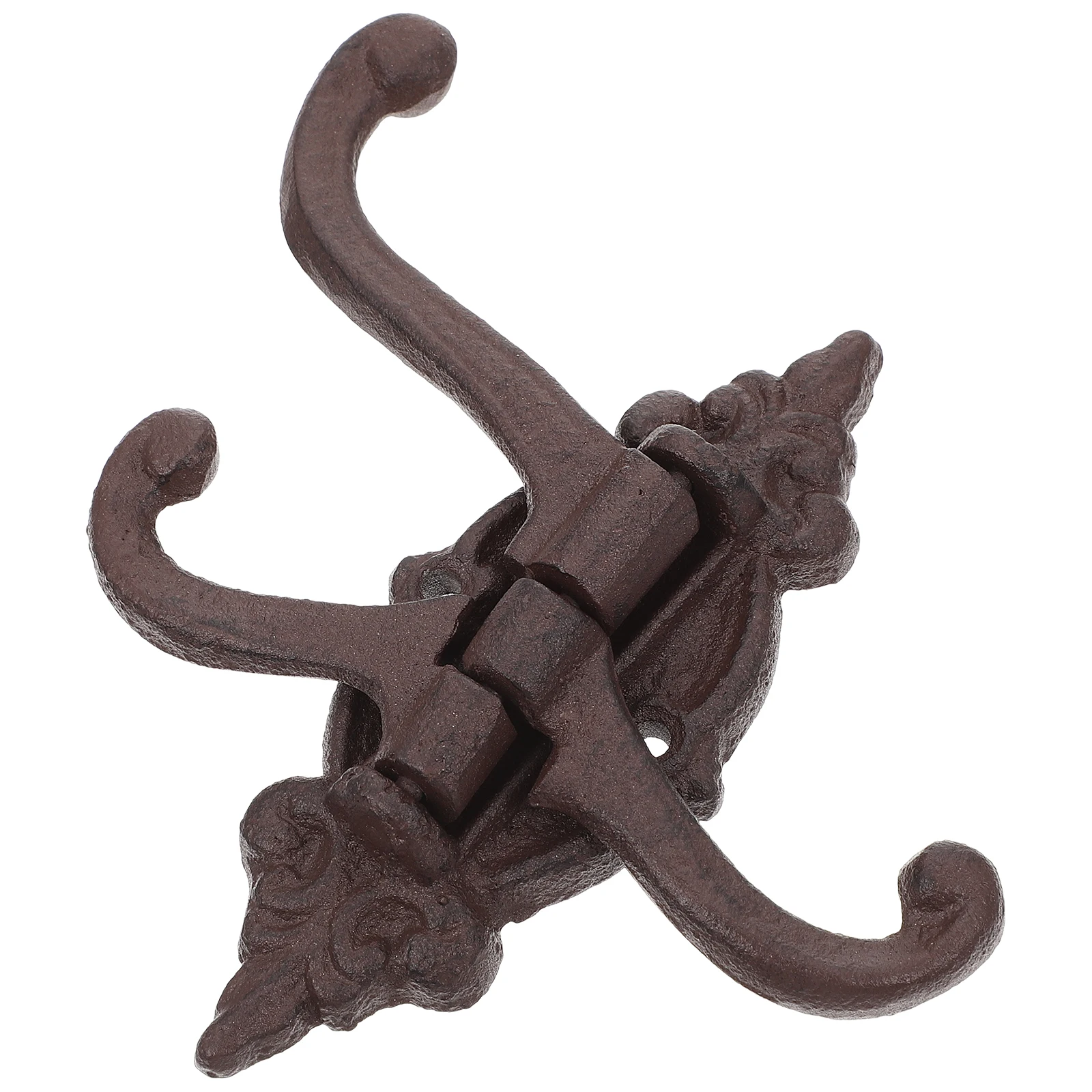 

Hooks Coat Iron Towel Storage Wall Coat Vintage Hanger Hook Home Wall Hook Decor Swing Arm Swing Arm Hooks Hanger