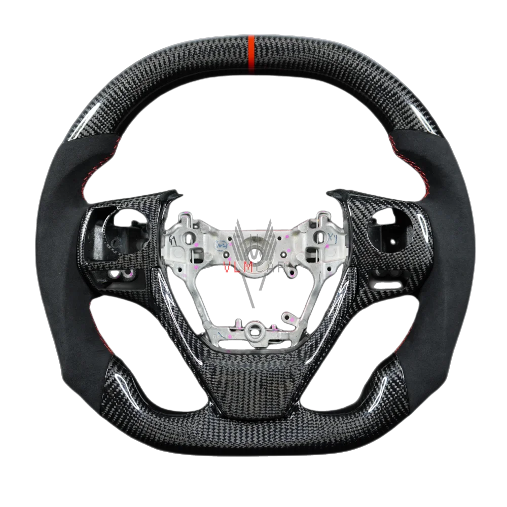

Carbon Fiber Steering Wheel for Toyota Corolla 2007-2023 Custom Sport Upgrade Replacement Interior Accessories