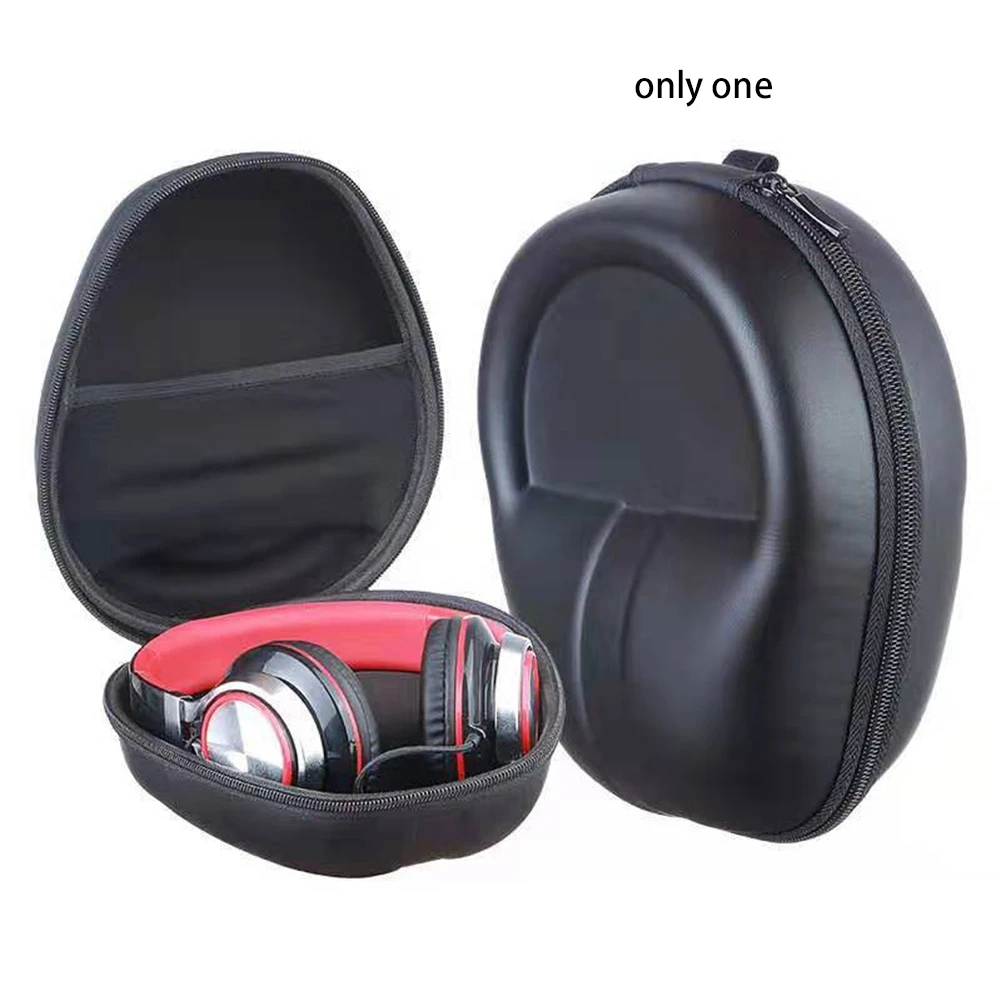 Portable Shockproof Headphone Bag Earphone Case Headset Carry Pouch Storage Bag Hard Box Accessories for Sony/XiaomiJAS