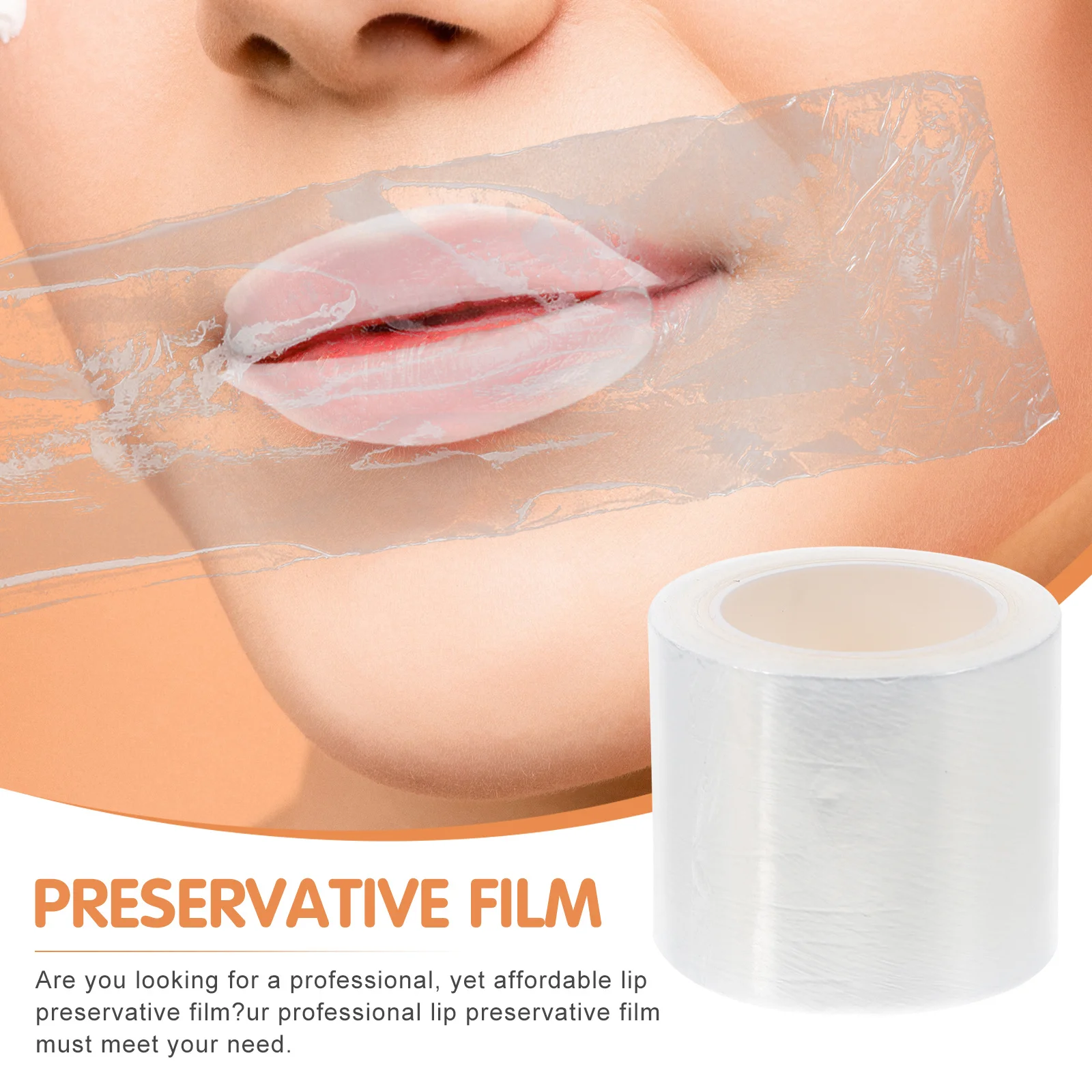 4pcs Eyebrow Covering Film For Semi- Aftercare Supplies Plastic Wrap Clear Tape Sensitive Skin Friendly