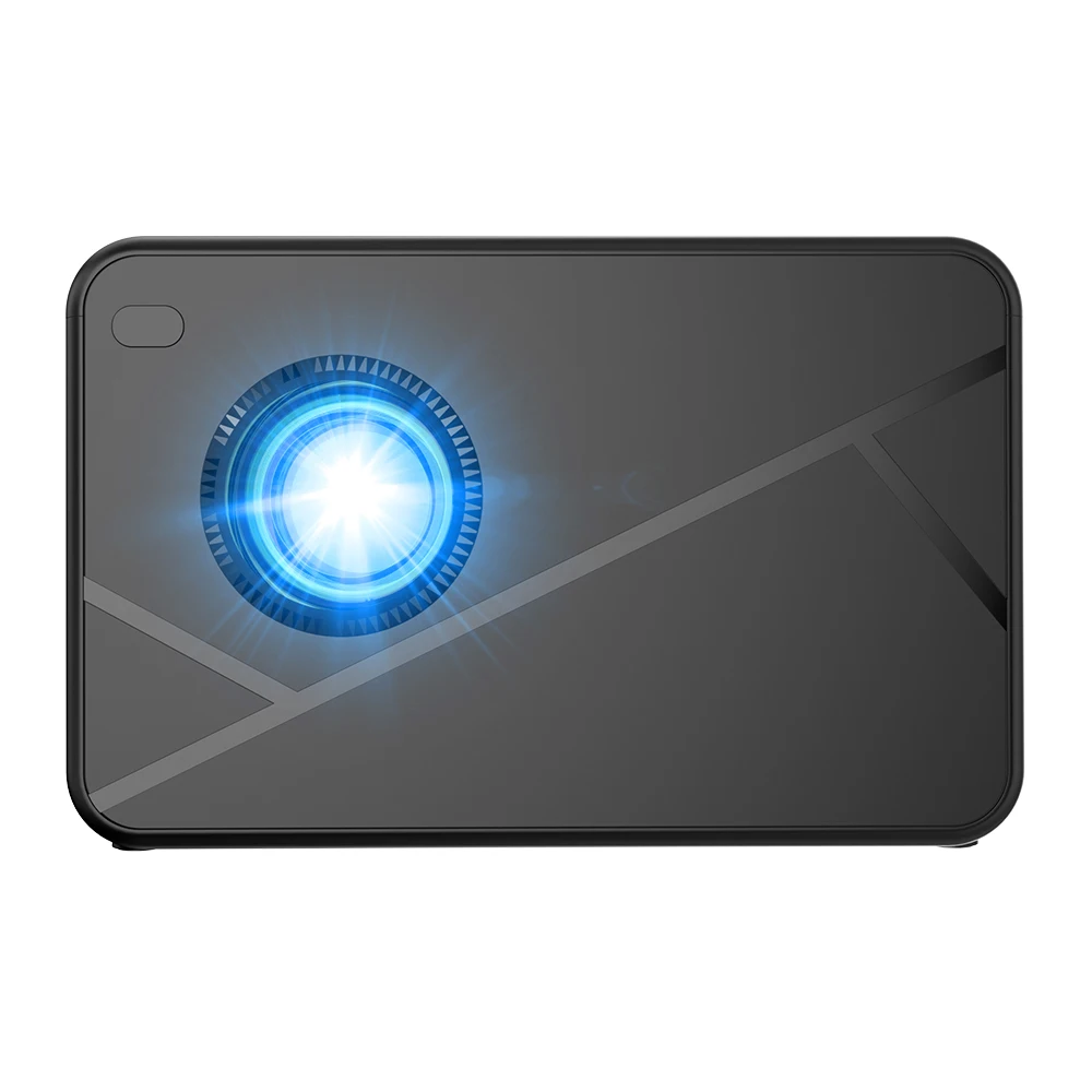 Projecteur S1 1080P HD projecteur Portable Android 9.0 Bluetooth WiFi Home cinéma vidéoprojecteur pas d'HD