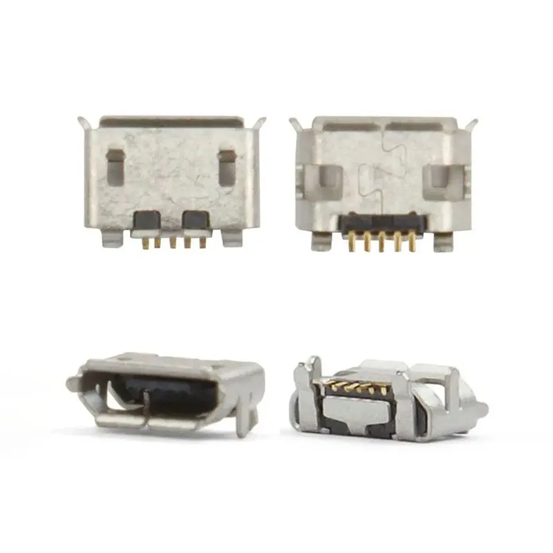 10-100pcs 5pin Charging Port Dock For BlackBerry 8520 8530 8550 9700 9780 9300 For HTC G11 S710e S710D USB Connector Jack Socket