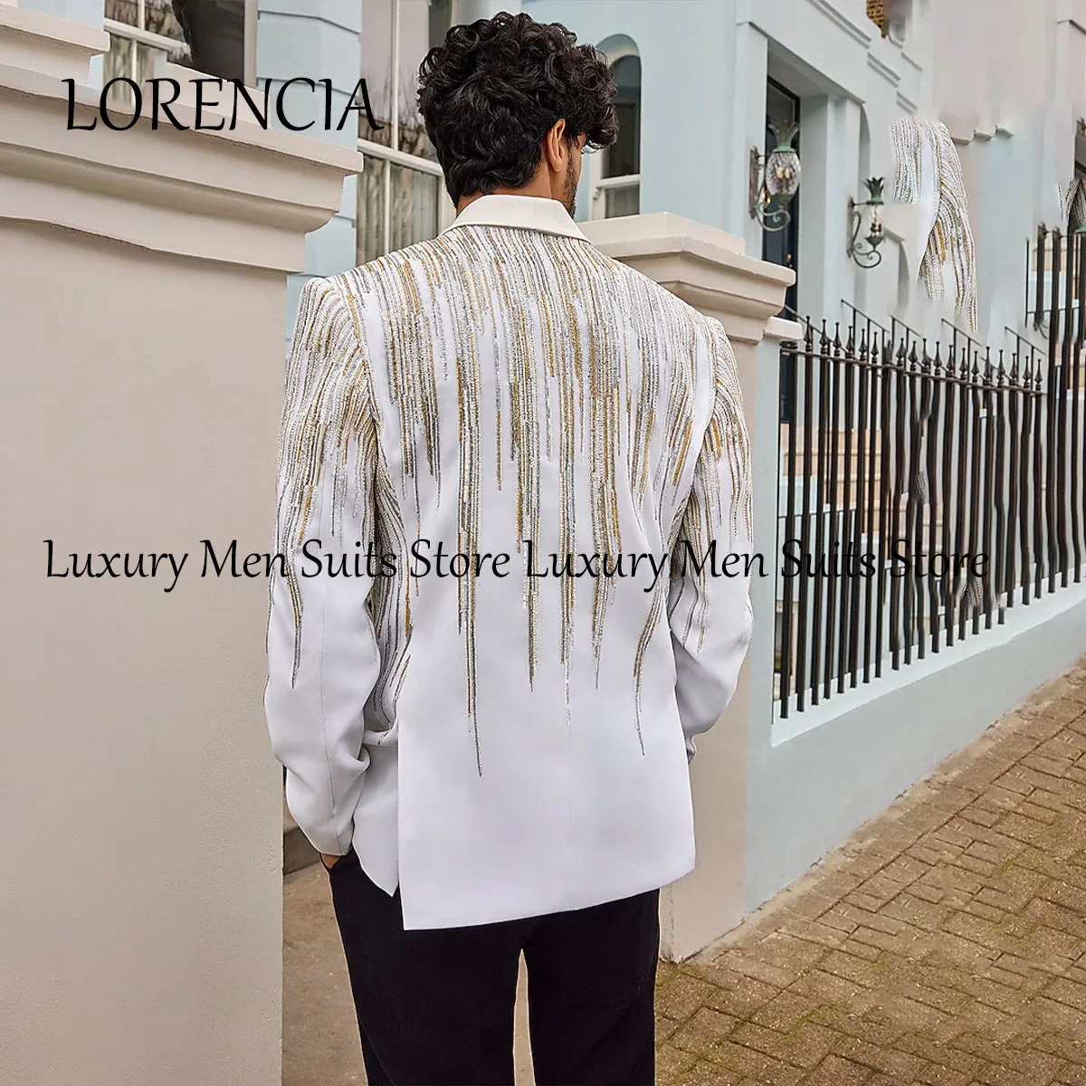 

Ювелирные изделия по индивидуальному заказу, смокинги с орнаментом, мужские костюмы, формальные костюмы из 2 предметов для свадьбы, жениха, ужина, вечеринки, мужские пиджаки для выпускного вечера Ternos Completo