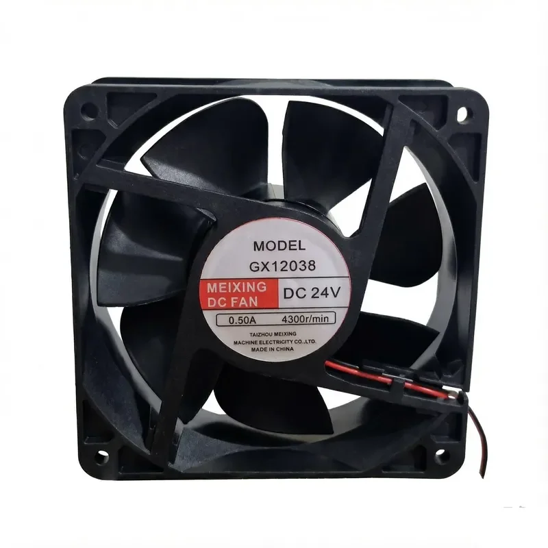 MEIXING GX12038 24V 0.50a 12CM12cm, welding machine, cutting, inverter fan