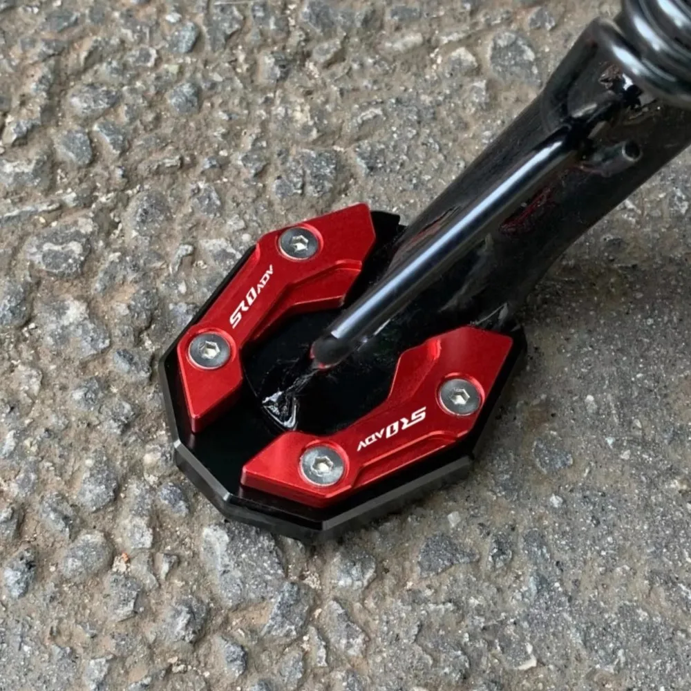 2026 Motorcycle Accessories For Voge SR1 ADV 125 2023 2024 2025 Kickstand Enlarger Foot Side Stand Extension Entender Plate Pad