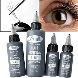 Salon Super Hair Bond Glue Anti-Fungus Waterproof Hair Extension Bonding Glue Black Lash Adhesive Glue For Professional Use Only