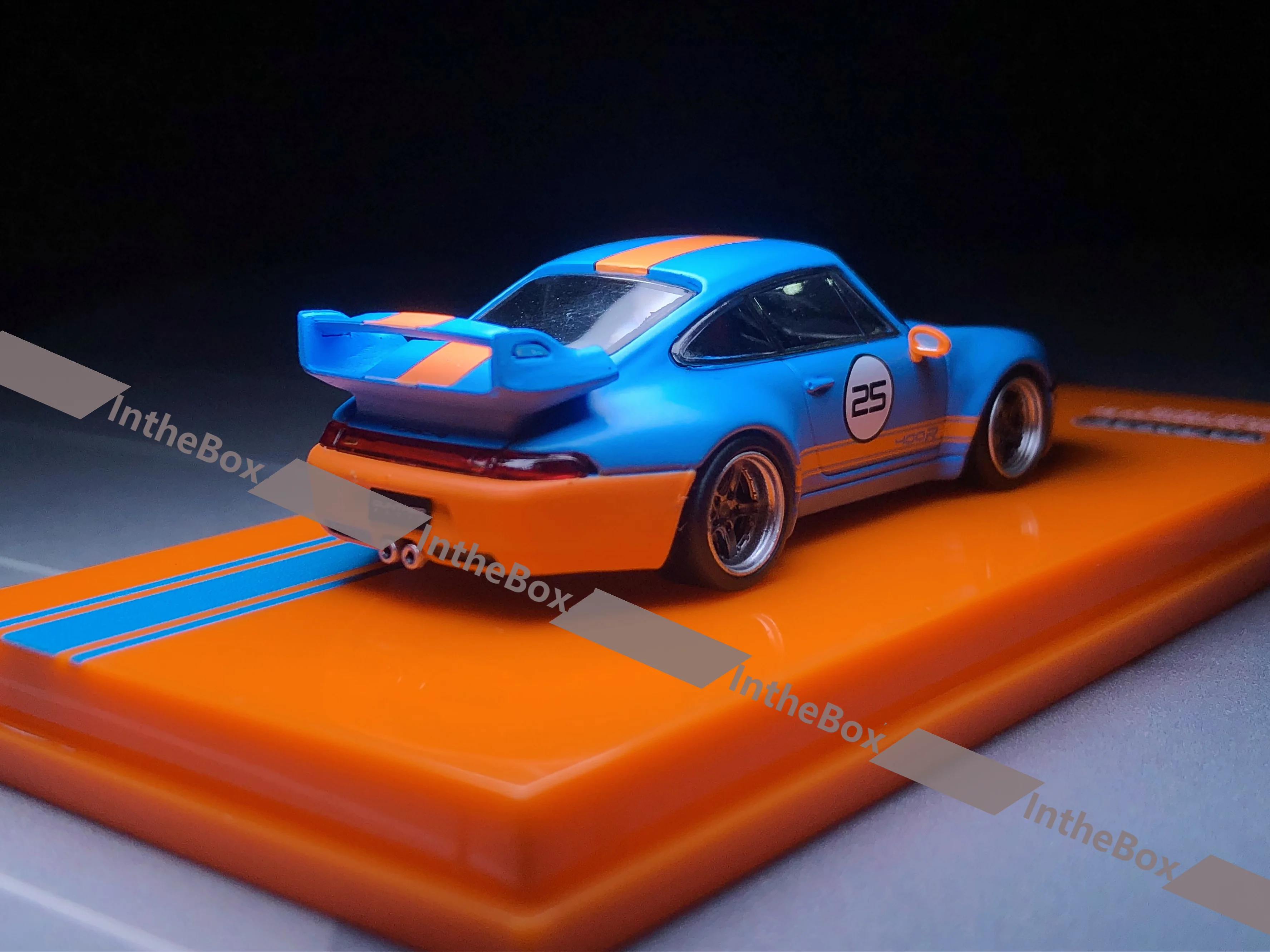 993 REMASTERED BY GUNTHER WERKS BLUE & ORANGE 1:64 TARMAC WORKS Car Collection Limited Edition Hobby Toys