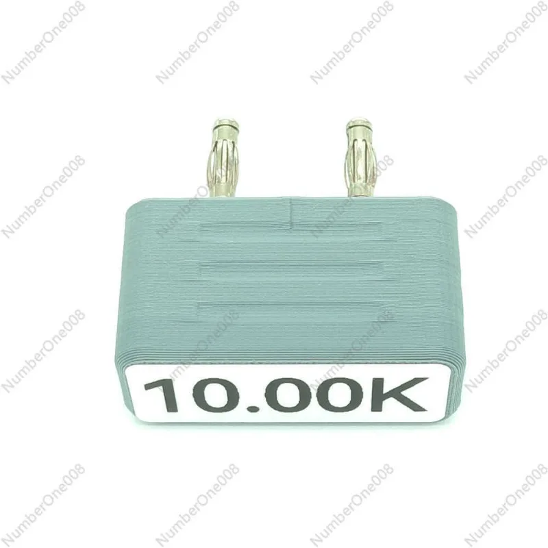 Multimeter calibration resistance, reference resistance for calibration and calibration, spacing 19.05mm 0.1% 25PPM