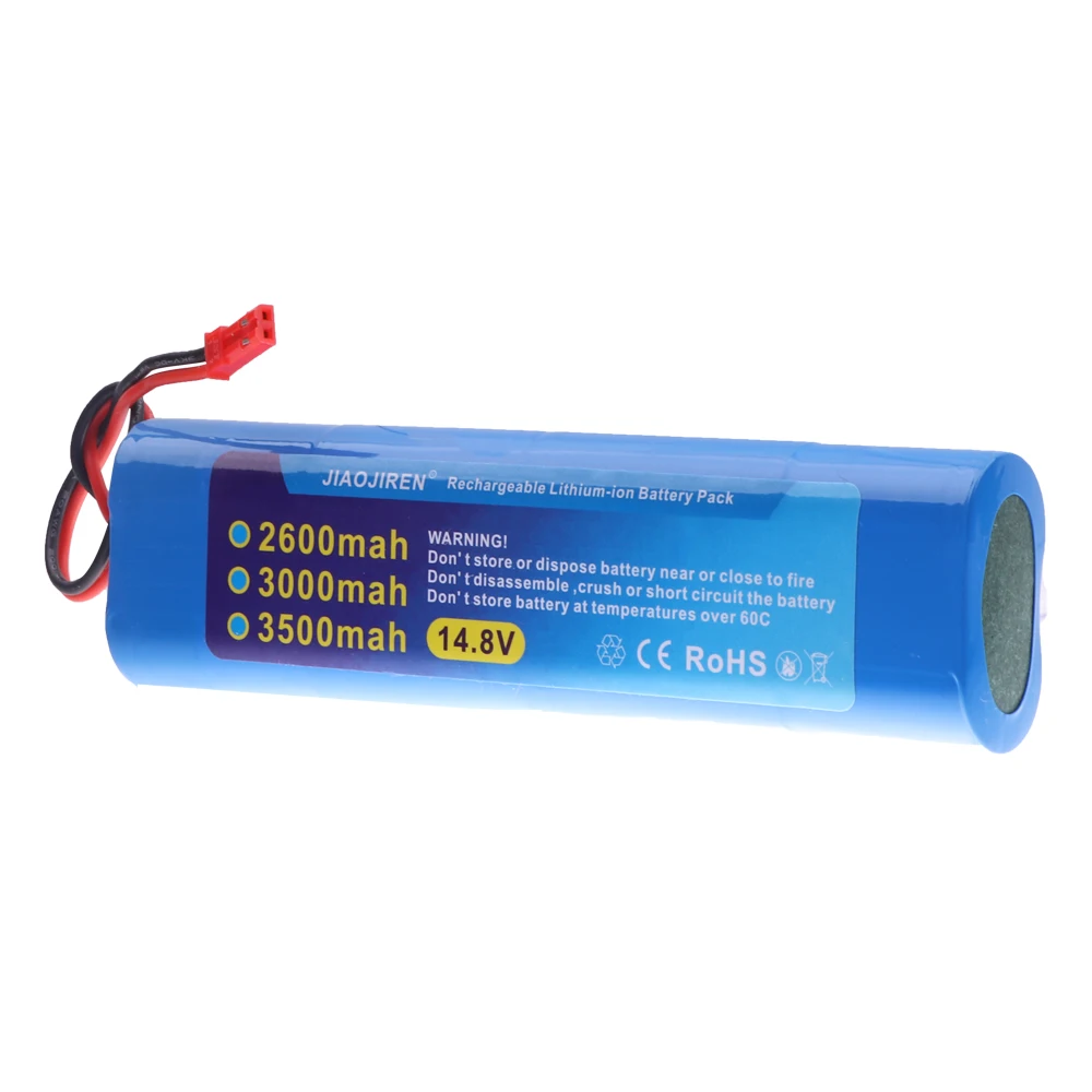 14.8V 2600mAh 3500mah Rechargeable Battery for ILIFE V3s Pro, V50, V5s Pro, V8s, X750, For ZACO V3, V40, V5s Pro, V5x Robot