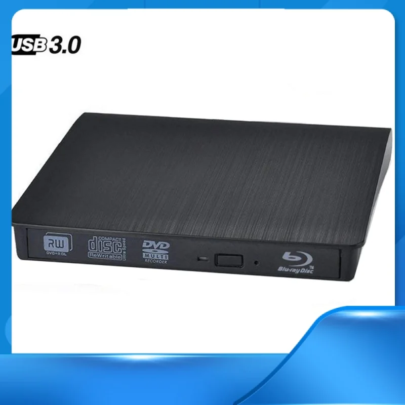 

For Mac 10 OS Window 10/7/8/XP/Linux External Blu-Ray Drive USB 3.0 Bluray Burner BD-RE CD/DVD RW Writer Play 3D Blu-ray Disc