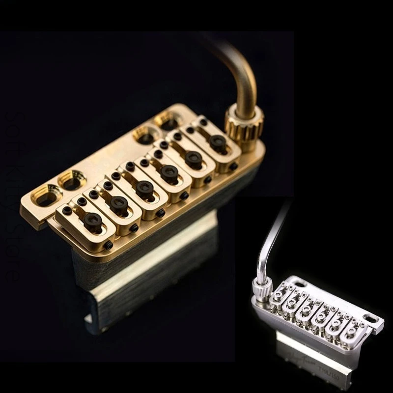 Vibrato-System für E-Gitarre, keine Bohranlage, ideal für Upgrade, Klavierbrücke