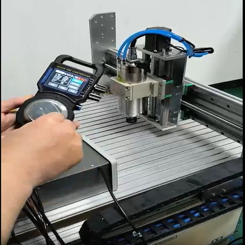 2200W Industrial Offline Metal Marking 6090 Wood Carving PCB Drilling Milling 3090 80120 with Handwheel