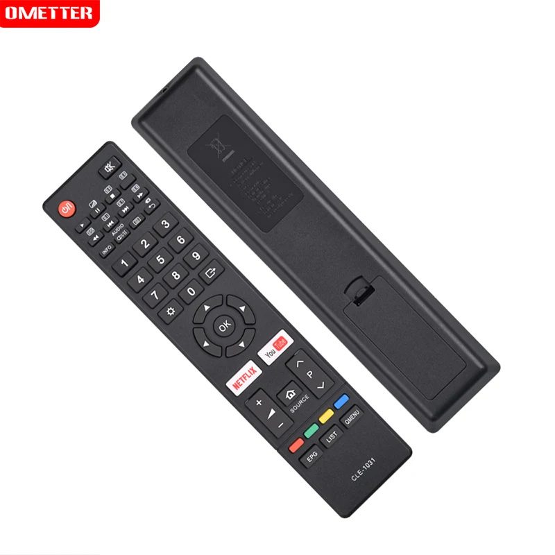 أفضل العروض الجديدة استبدال CLE-1031 التحكم عن بعد لملحقات هيتاشي التلفزيون الذكية ، أسود