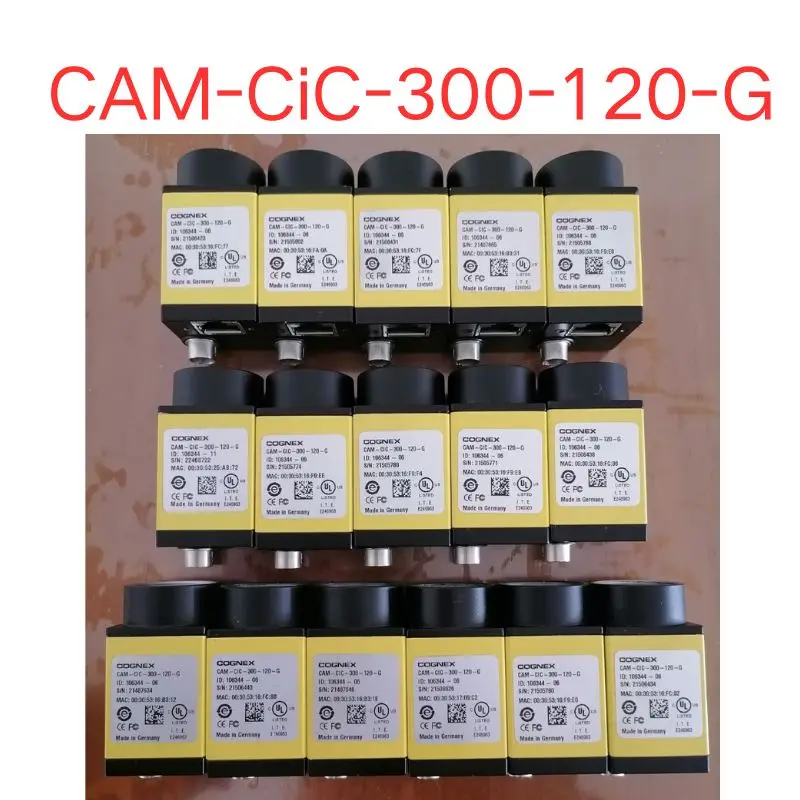 second-hand CAM-CiC-300-120-G Industrial Camera Test OK Fast shipping