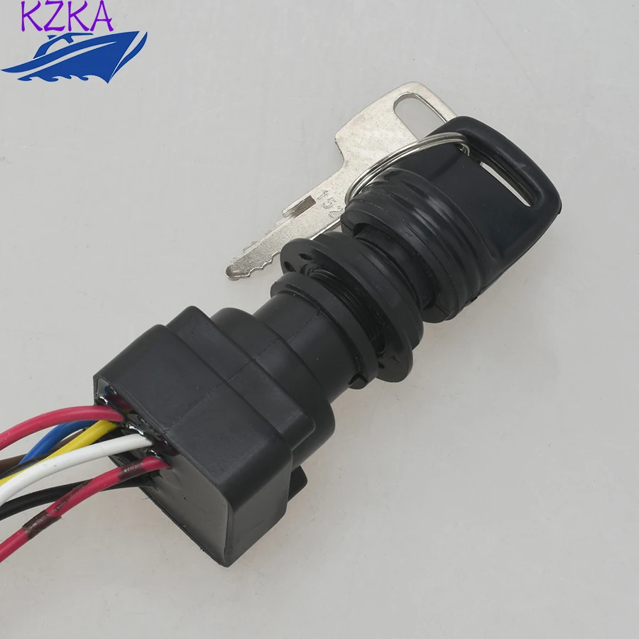 703-82510-43 Ignition Switch Key Assy  for Yamaha Outboard Motors Control Box 703-82510-44-00 703-82510-43-00 Parsun Hidea