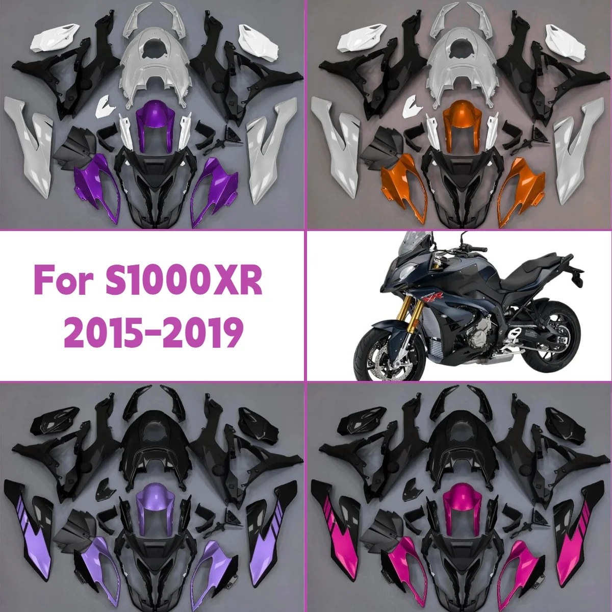 

Fairing Kit for 2015-2019 BMW S1000XR Unique Design Motorcycle Fairings Injection Molded Hot Style 15-19 S 1000XR