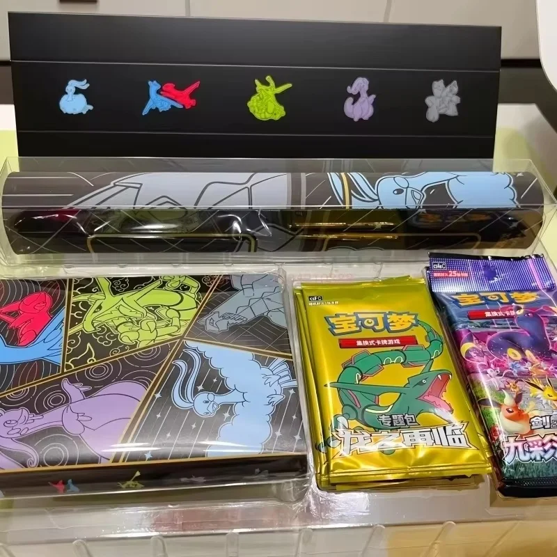 

Новая горячая распродажа, оригинальная карта Ptcg, упрощенная китайская подарочная коробка с возвратом дракона, набор карт Rayquaza Ultimate Necrozma, подарки