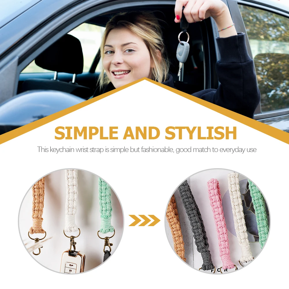 

Fashionable Keychain Wristlet For Keys And Accessories Lanyard Strap For Women Stylish Keychain Holder