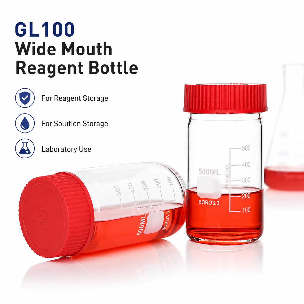 gl100-wide-mouth-reagent-bottle-borosilicate-glass-laboratory-storage-bottle-with-pbt-cap-and-ptfe-silicone-liner