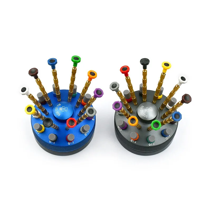 Watch repair tool T-shaped one-word watch repair driver, hexagonal head all-steel T-shaped one-word cross screwdriver set