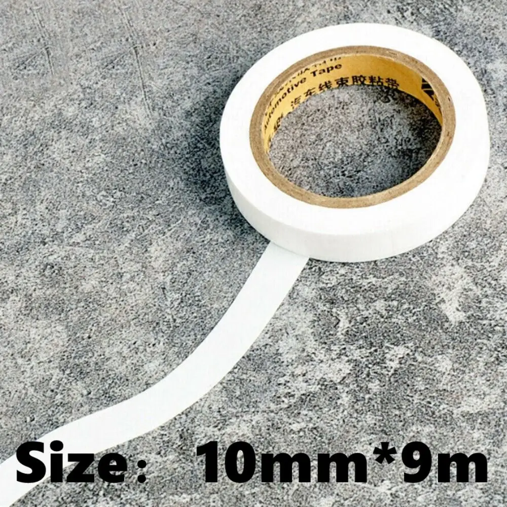 2Pcs Moderate Viscosity Masking Tape No Residue Easy To Tear And Masking Tape 9 Meters White Curve Masking Paper Model Painting