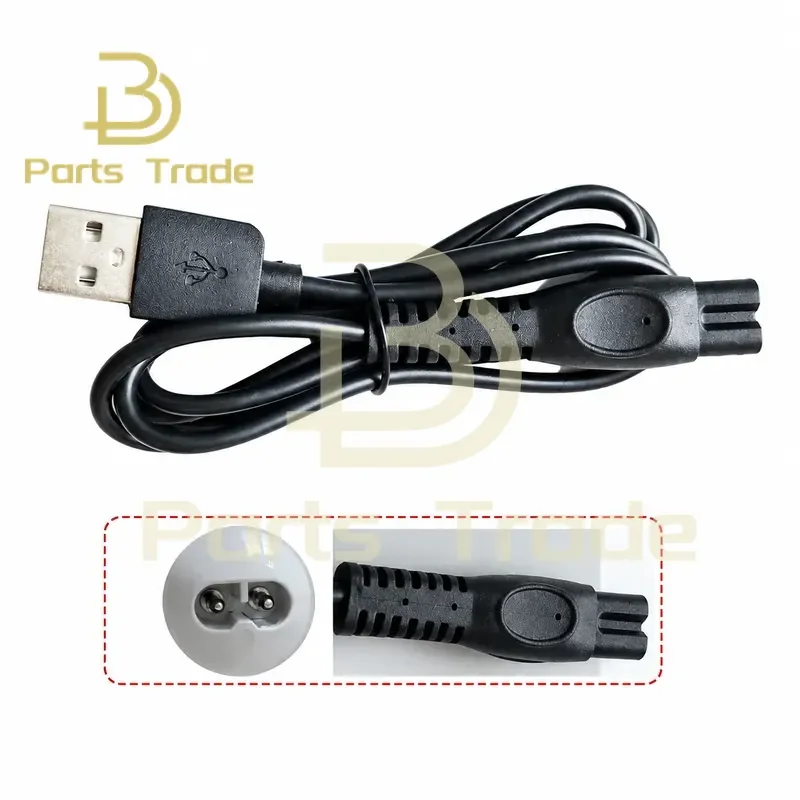 USB Power Cord for Philips Electric Shaver BRL146 BRL166 BRL136 BRL126 Charging Cable Replacement Adapter