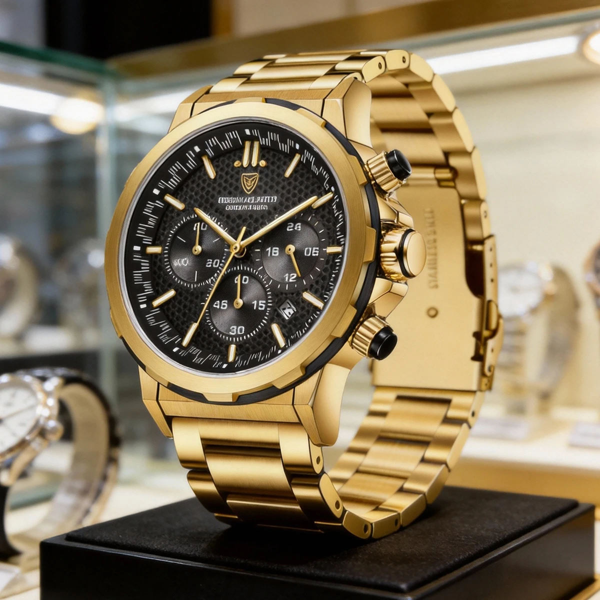 

Мужские часы LIGE Luxury, оригинальные, водонепроницаемые, с люминесцентным покрытием, хронограф, наручные часы из нержавеющей стали, кварцевые, мужские часы, Reloj.