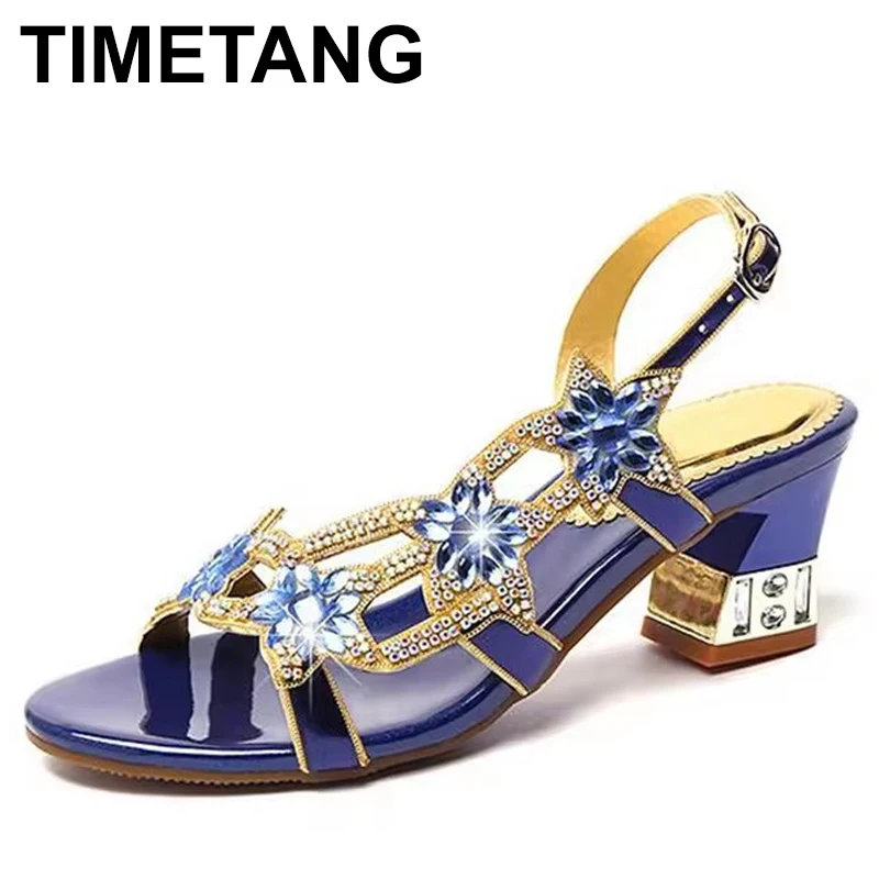 

Sandals for women's new thick heeled Roman beach shoes open-toe fashion women's shoes