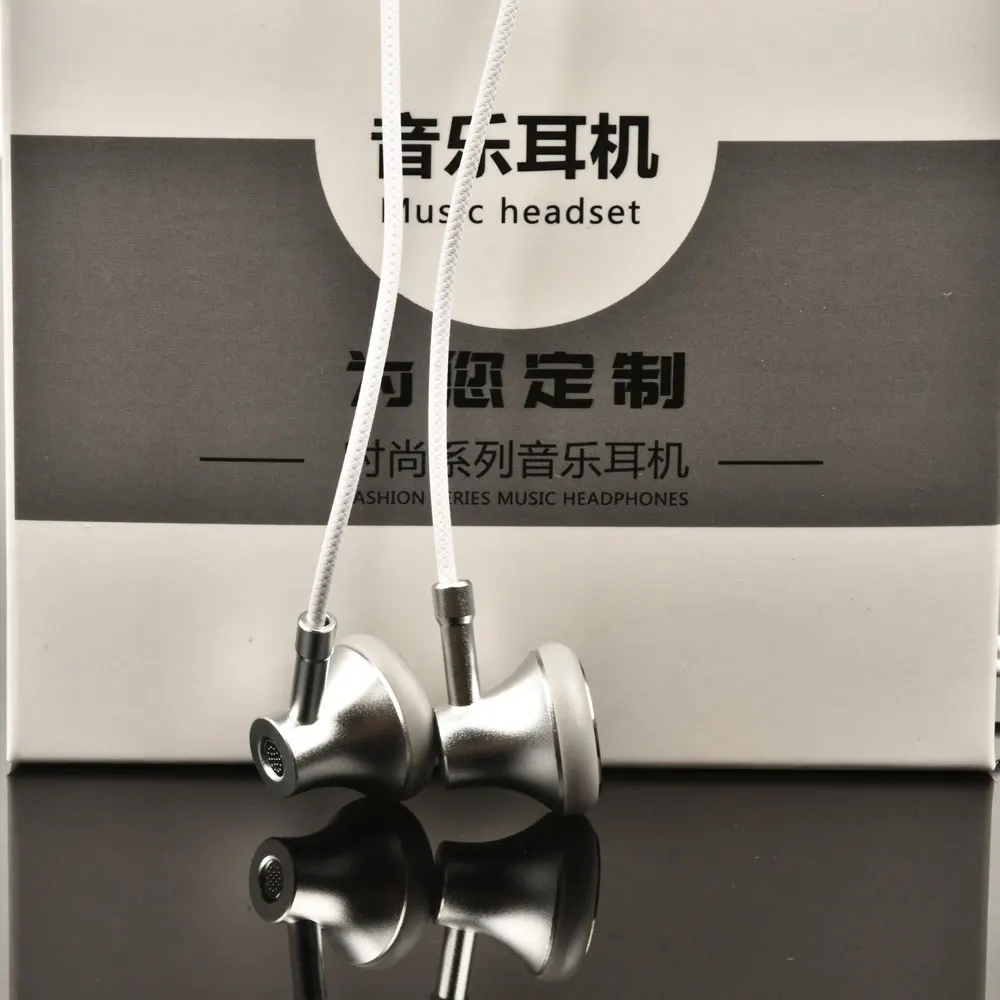 HEADROOM MS16 Earphone with Mic Sports Running Music HIFI Headset Women Man Earplugs Stereo Bass for iPhone 7 Android MP3 Player