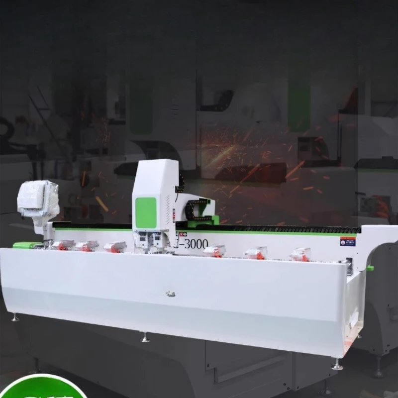 

All-in-one large stroke numerical control milling doors and windows minimalist doors aluminum alloy milling broken bridge