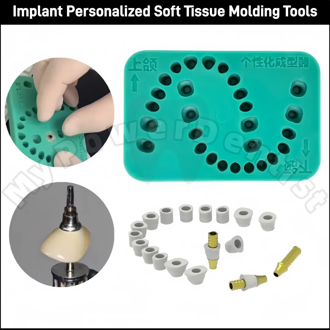Formeur de manchon personnalisé pour modèle de pratique d'implants dentaires pour implants à logement universel