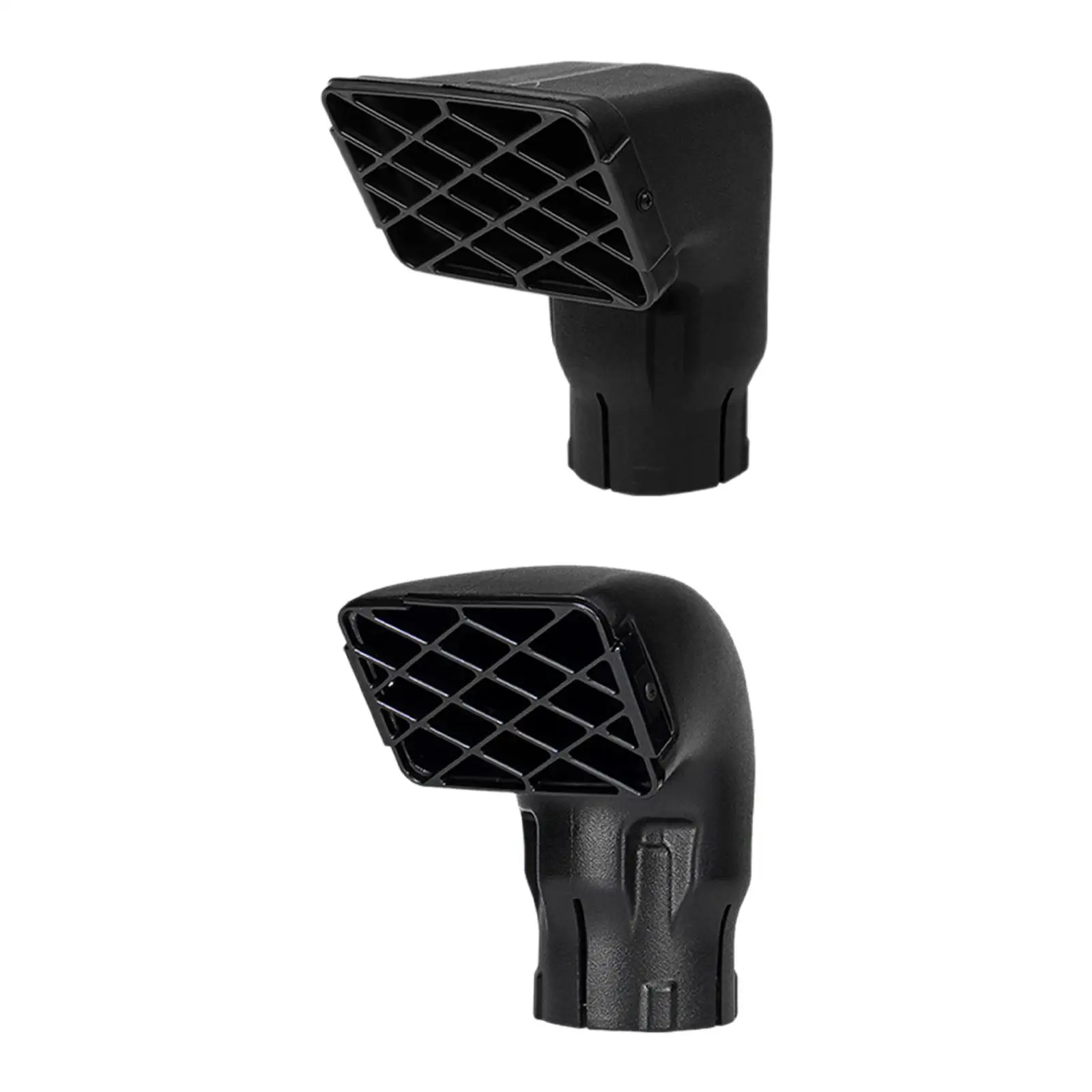 Universal Snorkel Head ABS Material Car Air Intake Accessory Dust Collector Replacement for Automotive Ventilation