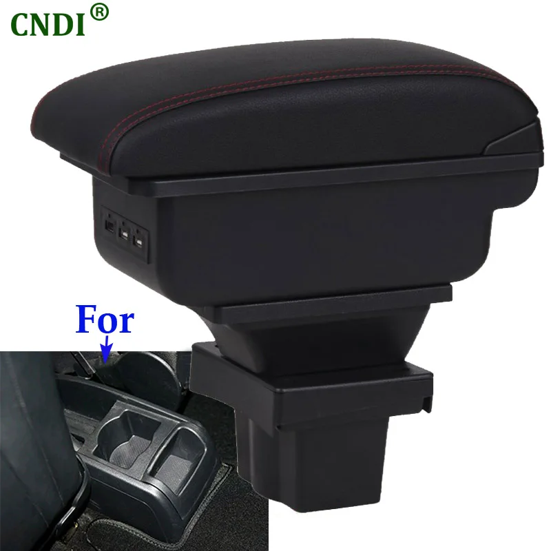 

For Skoda Octavia Armrest box For Skoda Yeti Mk2 A5 Car Armrest Storage box Car accessories Interior Parts Simple installation