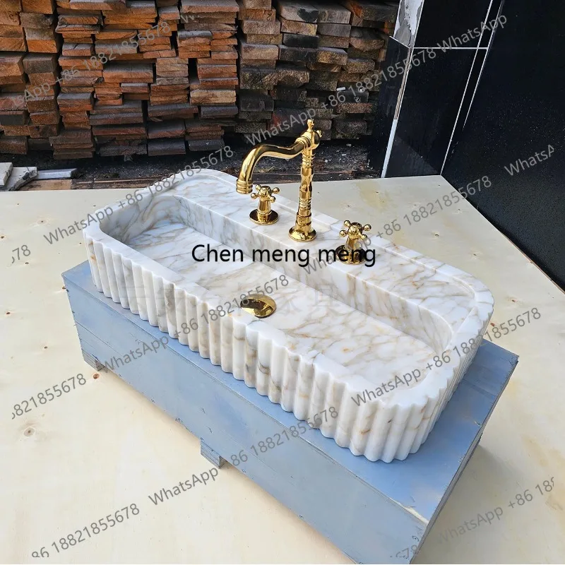 friendly Bathroom Hotel Use Customizable Modern Nordic Light Luxury High-End Natural Marble Wall Mount Polished Finish