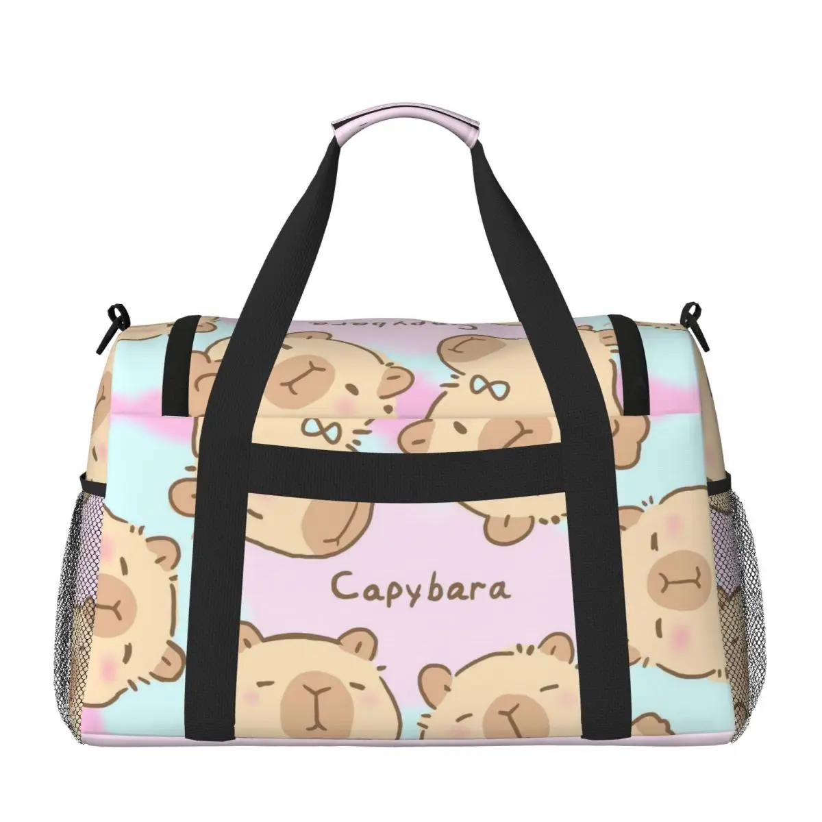 Capybara Multifunctional Large-Capacity Travel Duffle Bag,Gym Bag for Sports, Vacations & Business Trips