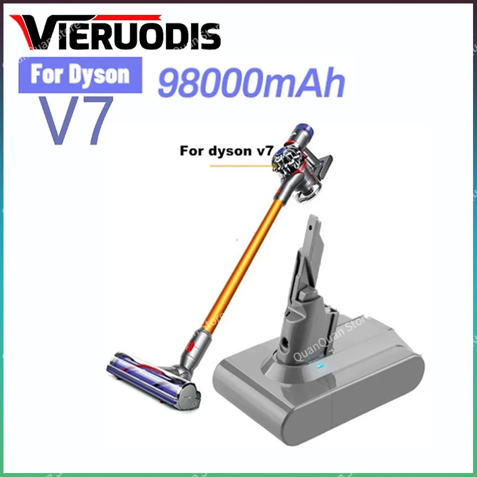 

Сменная батарея 21,6 в для Dyson 21,6 в V7/SV11 Motorhead Pro V7 Trigger V7 Animal V7 автомобиль + лодка ручной пылесос