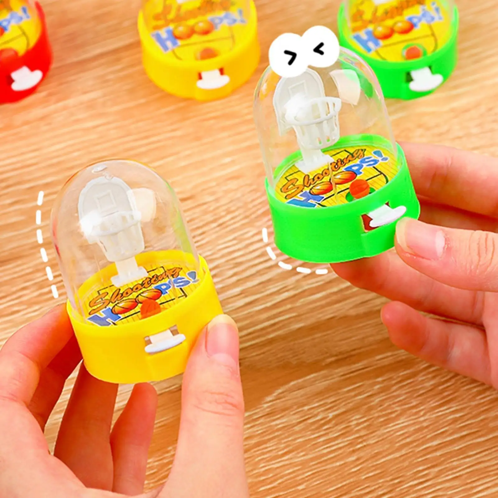

Mini Finger Basketball Machine Interactive Parent-Child Basketball Launcher Handheld Game Party Favor Toys Random Color