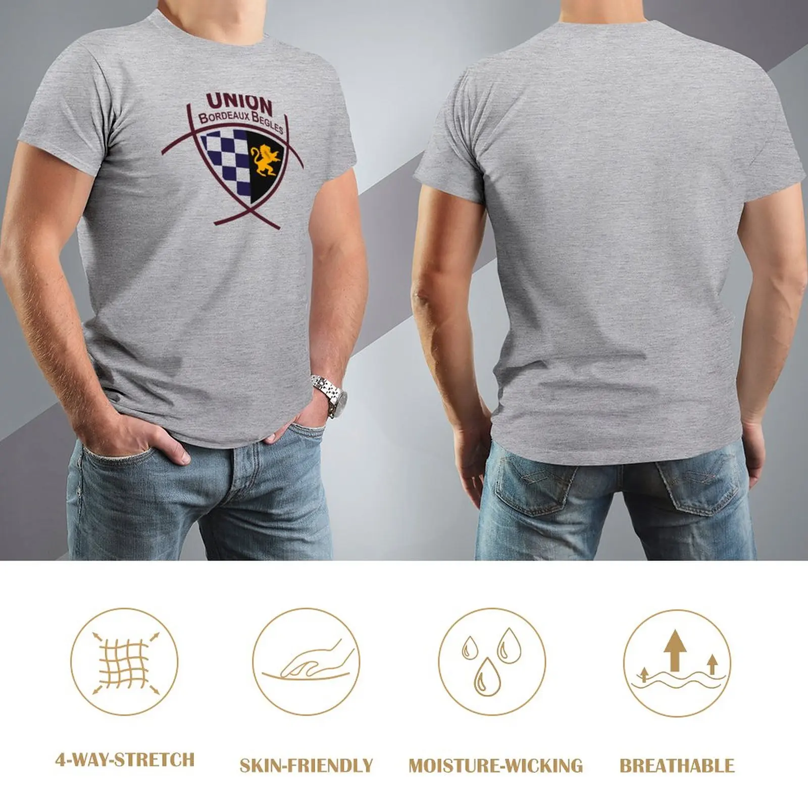 Union Bordeaux Begles T-Shirt oversized t shirts custom t shirt sublime t shirt t shirts for men