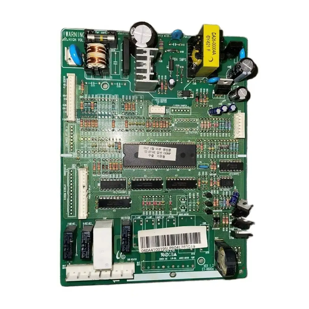 Original Motherboard Control PCB Board ET-R600a DA41-00188A Ver1.2 For Samsung Refrigerator