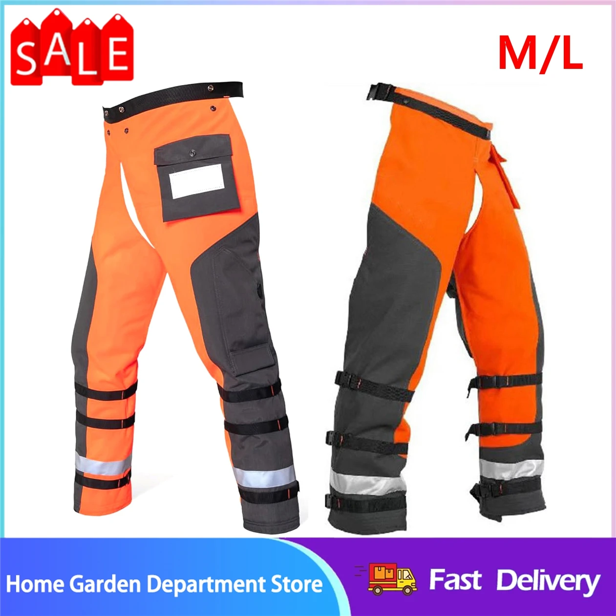 9-Layer Chainsaw Chaps Chainsaw Chaps Cutting Tasks Daily Logging Enhanced Durability Lightweight Design Unisex Fit