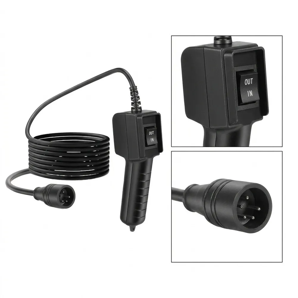 Vehicle For Winch Control Switch Designed for 12V 24V DC Power Supply with Standard 5-Pin Handle Connector Interface