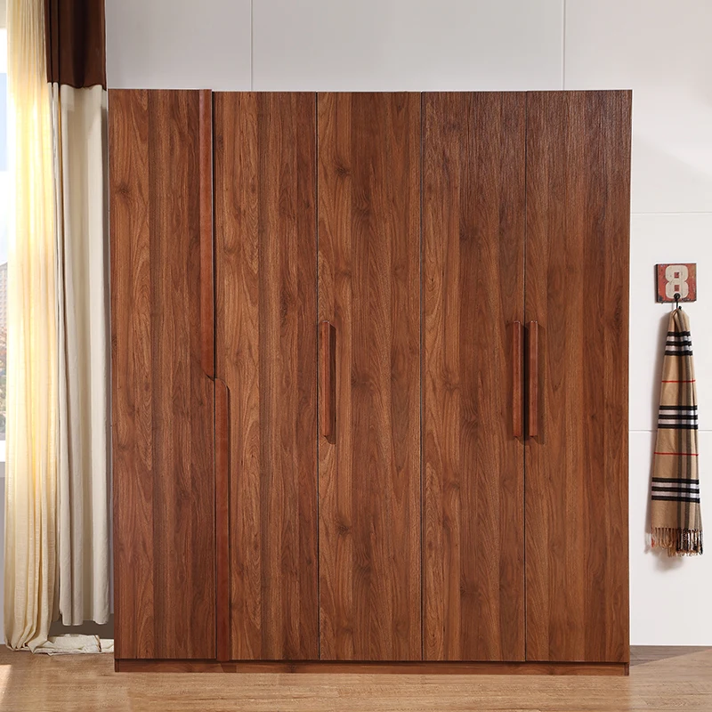 Wooden Clothes Closet Open Closets Wardrobe Comfortable Aesthetic Bedroom Furniture Rack Dressing Room Sliding Door Cabinets