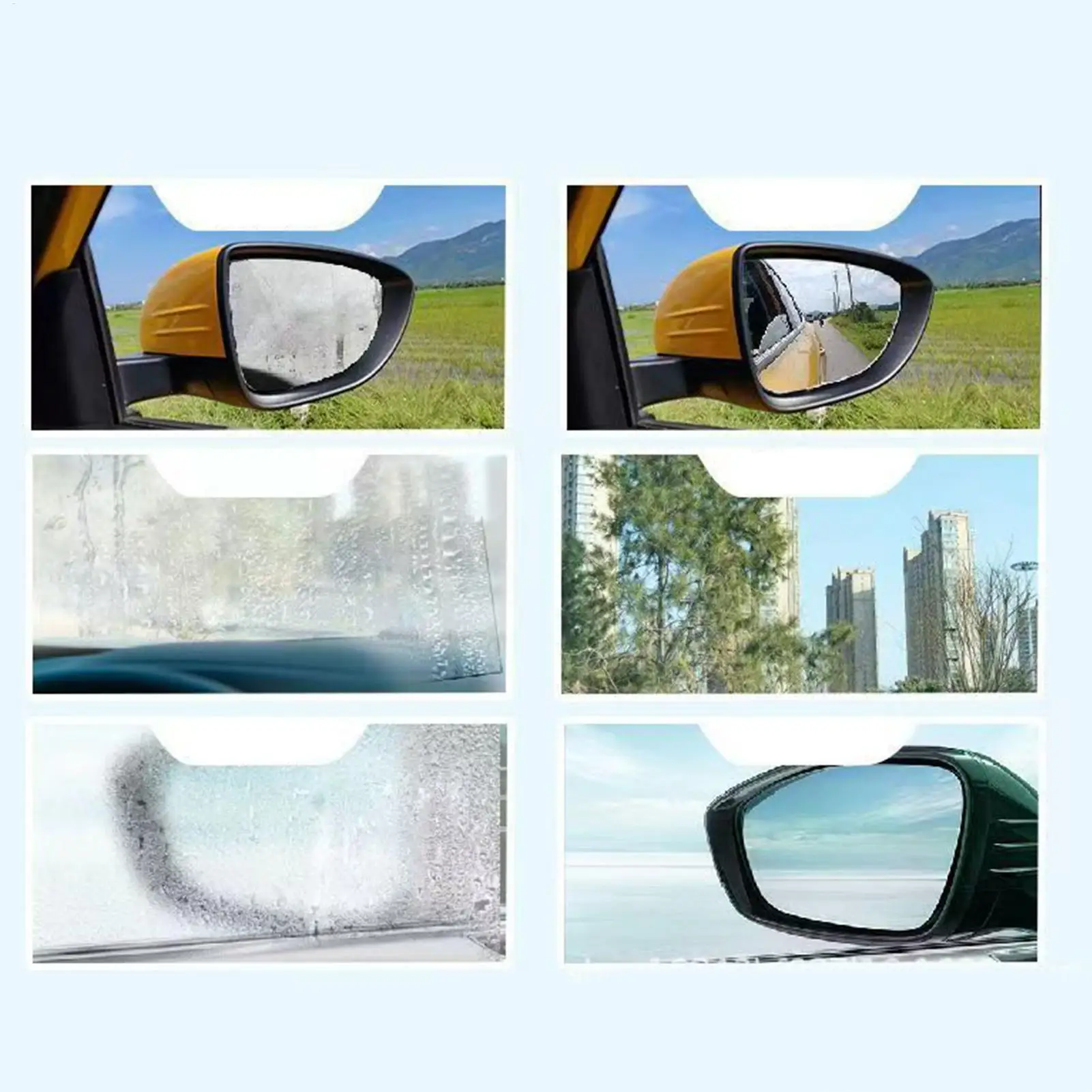 70ml Long-Lasting Anti-Fog Spray For Windshields, Improves Visibility In Rain & Night Driving, Invisible Protective Coating
