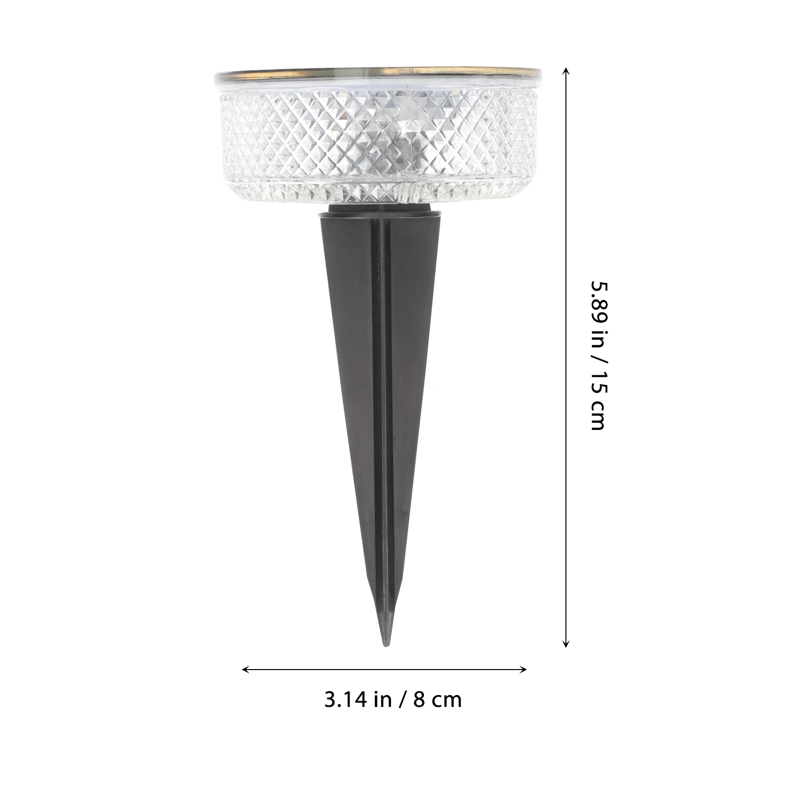 

Solar Garden Lights High Efficient Panel Fast Charging Yard Landscape Decorative Outdoor Scene Walkway Path Lamp