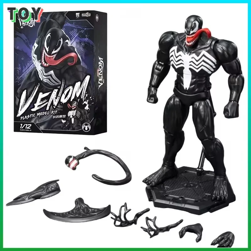 

New Original Fondjoy Venom Model Kit 1/12 Venom Action Figure Assembly Infinity Saga Abs Joint Movable Kid Toy Gift