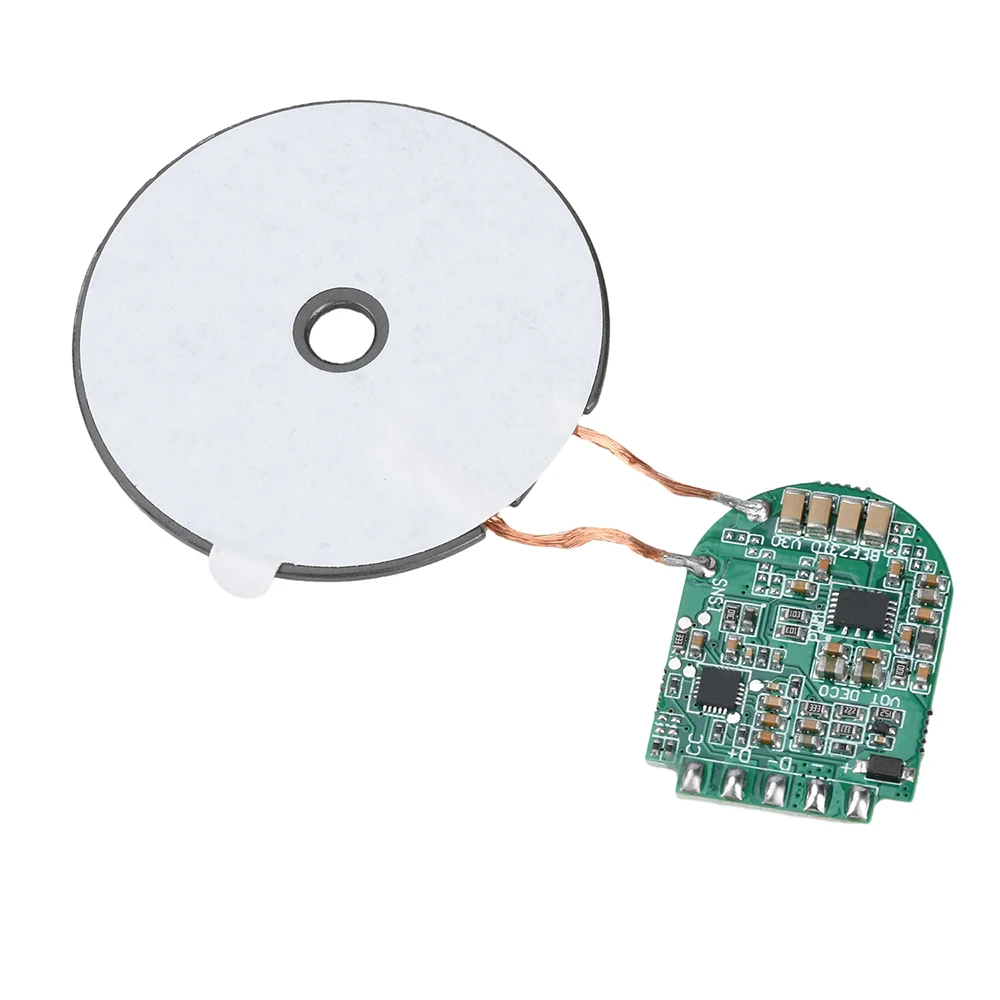 DC 5V/9V Transmitter Module with Coil Circuit Board 5W 10W 15W Magnetic Wireless Charger PCBA DIY Standard Accessories