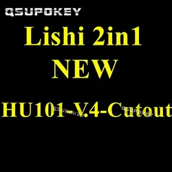 Nouvelle découpe V.4-EXT d'origine Lishi HU101 2 en 1 compatible avec les nouvelles Volvo et Land Rover avec serrure de porte dissimulée