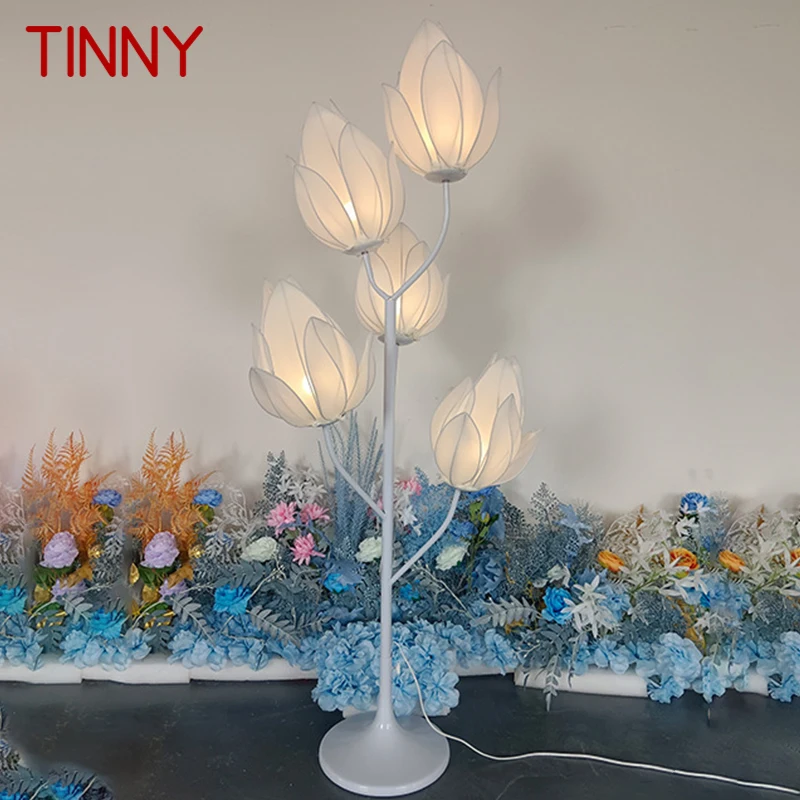 TINNY Modern Yulan Flower Wedding Roadlight LED Light for Party Stage Road Festive Atmosphere Background Decoration