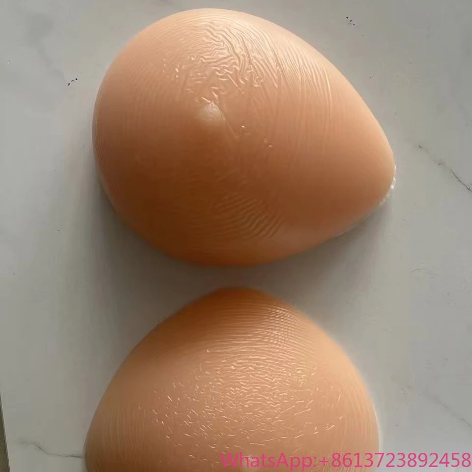 

Manufacturers High Quality Breast Implant Silicone Pads Drop-shaped Silicone Breast Hospital Use