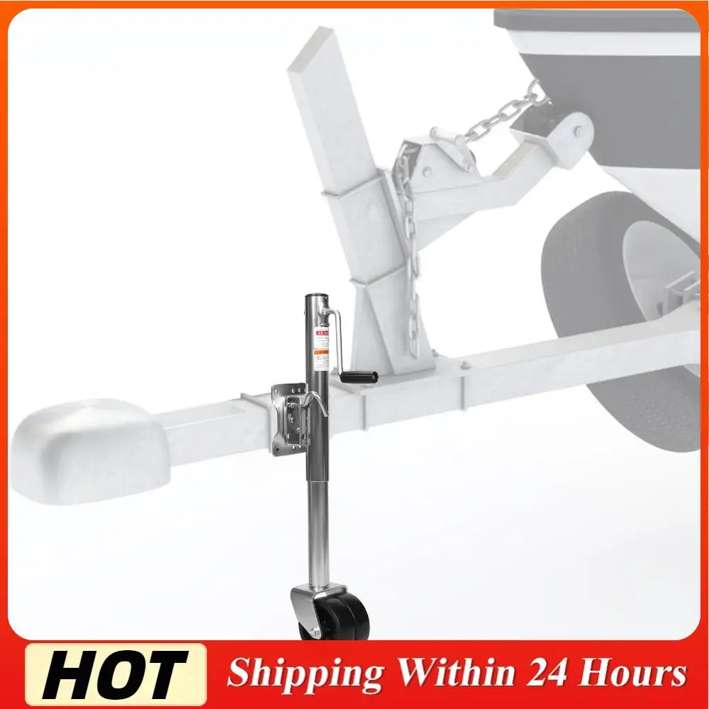 

2000 Lbs Heavy Duty Swivel Boat Jack 10 Inch Lift Marine Bolt-On Lift Roller Swivel Stand for RV